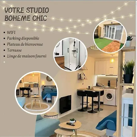 Apartmán Boheme Chic A La Houssaye-en-Brie