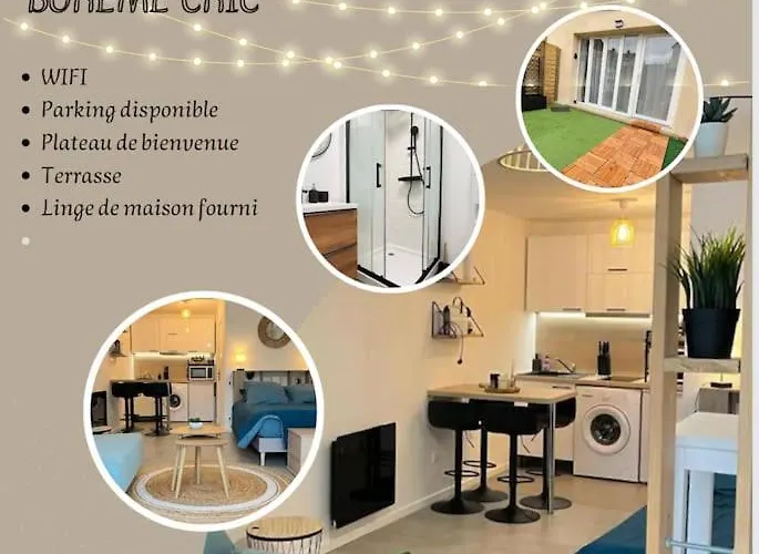 Apartment Boheme Chic A La Houssaye-en-Brie